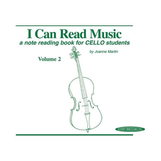 I Can Read Music Cello Volumen 2 Partitura Cello
