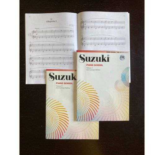 Partituras Método Suzuki Piano (Libro + CD)