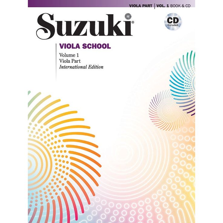 Partituras Método Suzuki Viola Libro 1 + Cd Partitura Viola