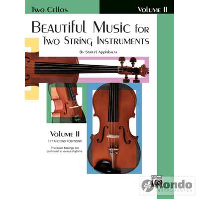 Beautiful Music For Two Strings Instruments Volumen Ii Partitura Cello
