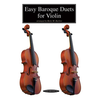 Dúos Barrocos Fáciles Para Violín Partituras Violin