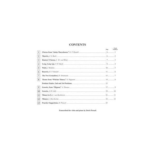 Partituras Método Suzuki Viola Partitura Viola