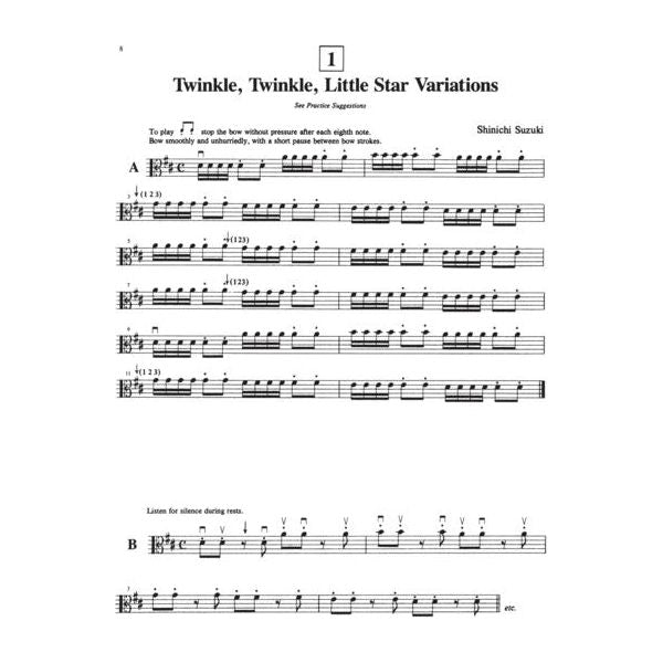 Partituras Método Suzuki Viola Partitura Viola
