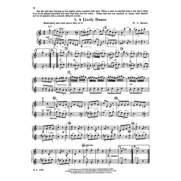 Beautiful Music For Two Strings Instruments Volumen Iv Partituras Violin