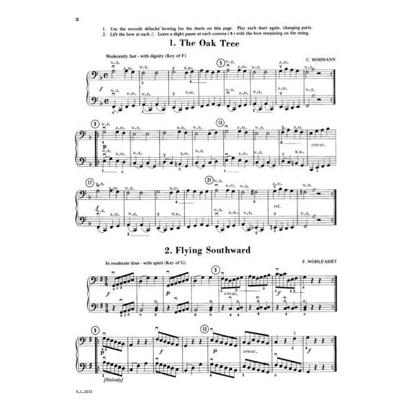 Beautiful Music For Two Strings Instruments Volumen Ii Partitura Cello