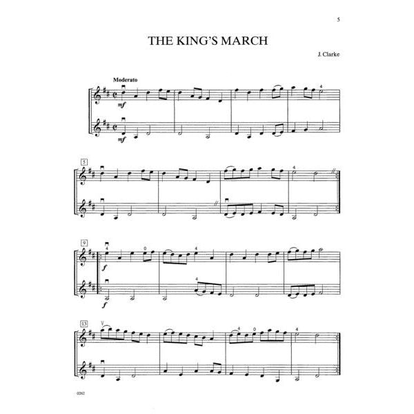 Dúos Barrocos Fáciles Para Violín Partituras Violin