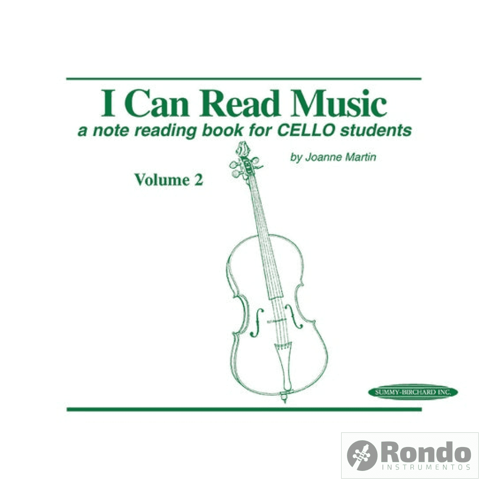 I Can Read Music Cello Volumen 2 Partitura Cello
