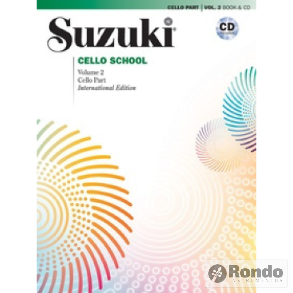 Partituras Método Suzuki Cello Libro 2 + Cd Metodo