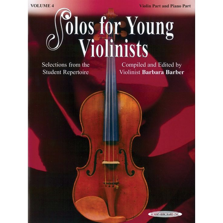 Solos para jovenes violinistas volumen 4