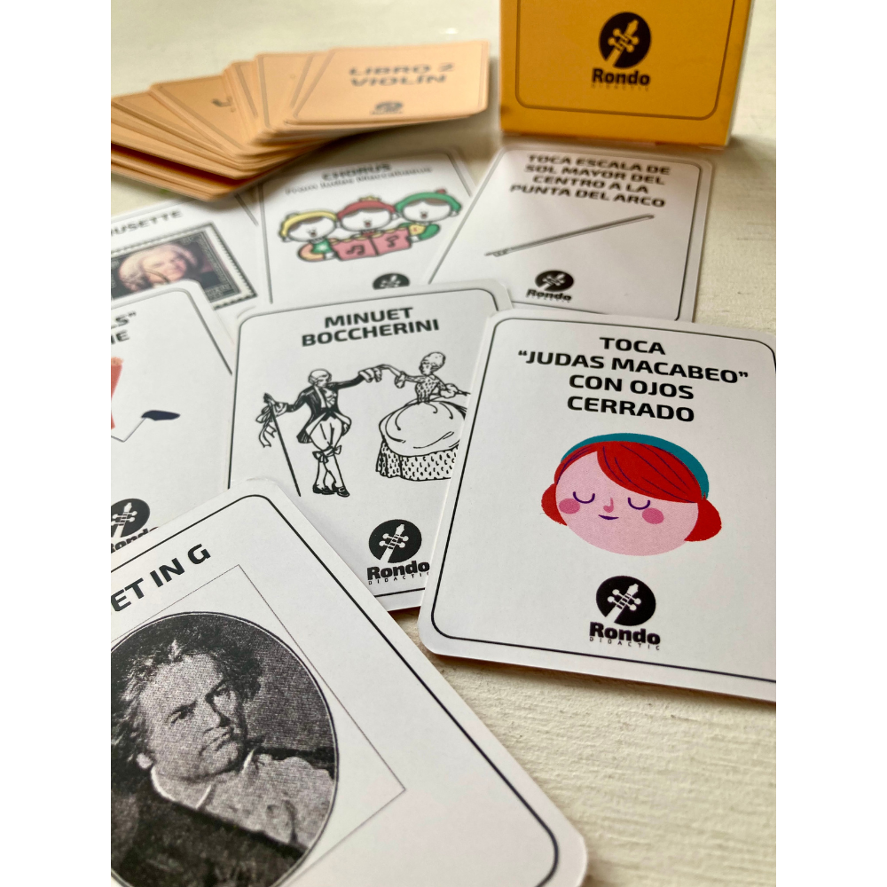 Tarjetas De Practica Libro 2 Violin Suzuki