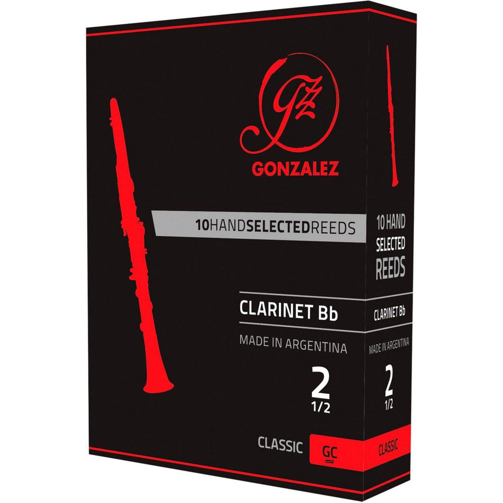 Cañas Clartinete Gonzalez 2 1/2 Clarinete