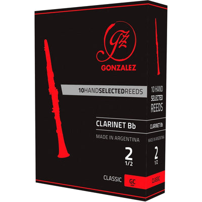 Cañas Clartinete Gonzalez 2 1/2 Clarinete