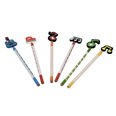 Lapiz Grafito Figuras Musicales Lapices