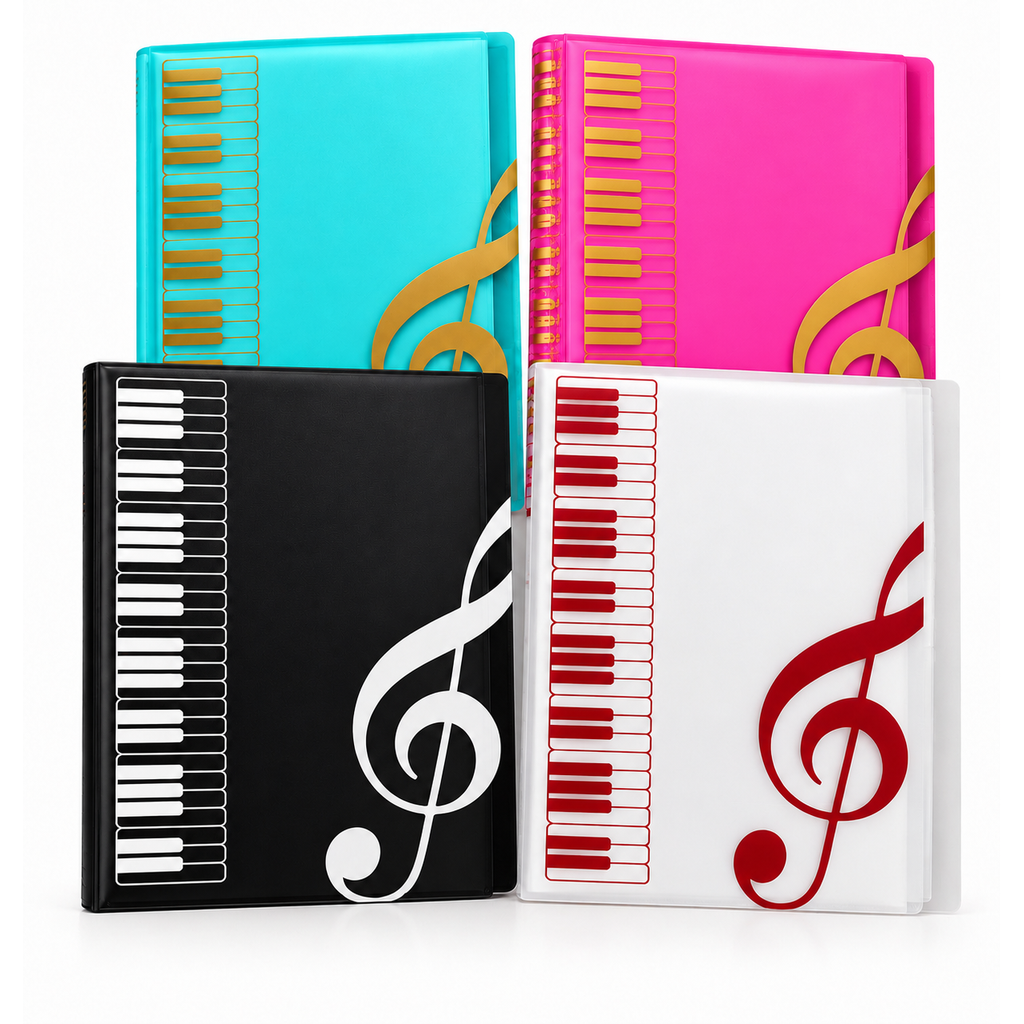 Carpeta con fundas plásticas