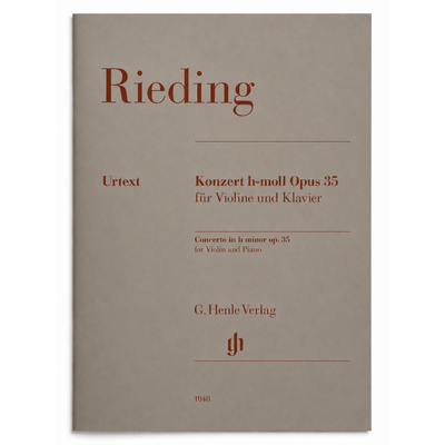 Concierto para violín en si menor Op.35 Rieding