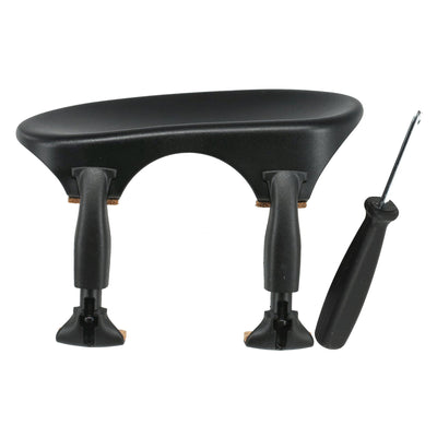 Mentonera para violín central Wittner, sintética, incluye atornillador