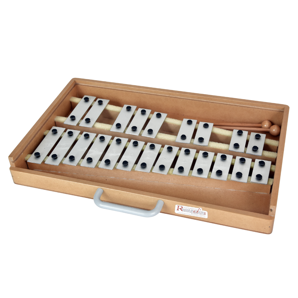 Metalofono 22 Placas Instrumentos Escolares