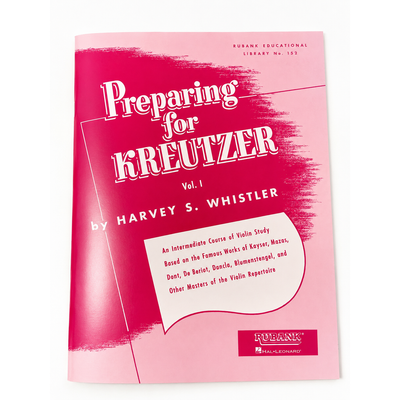 Partitura para violín Preparando Kreutzer