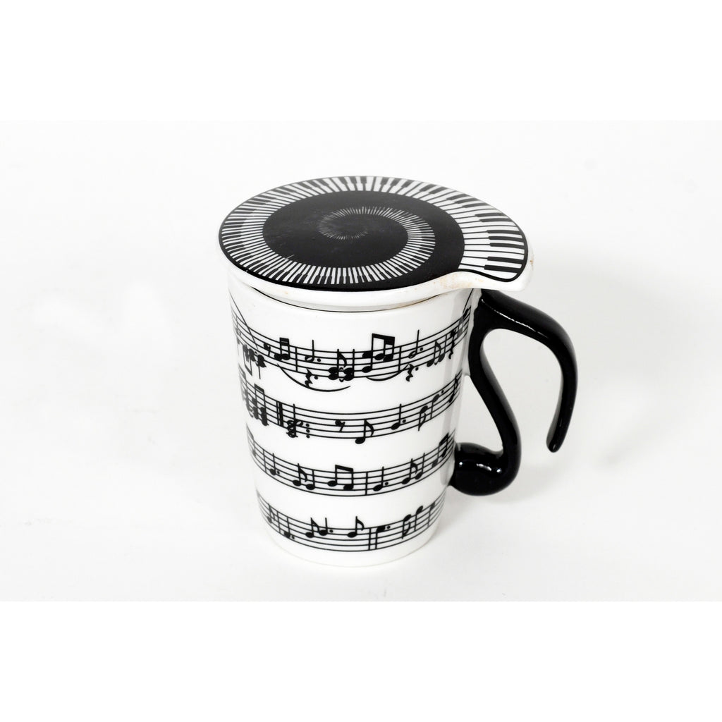 Tazón con diseños musicales