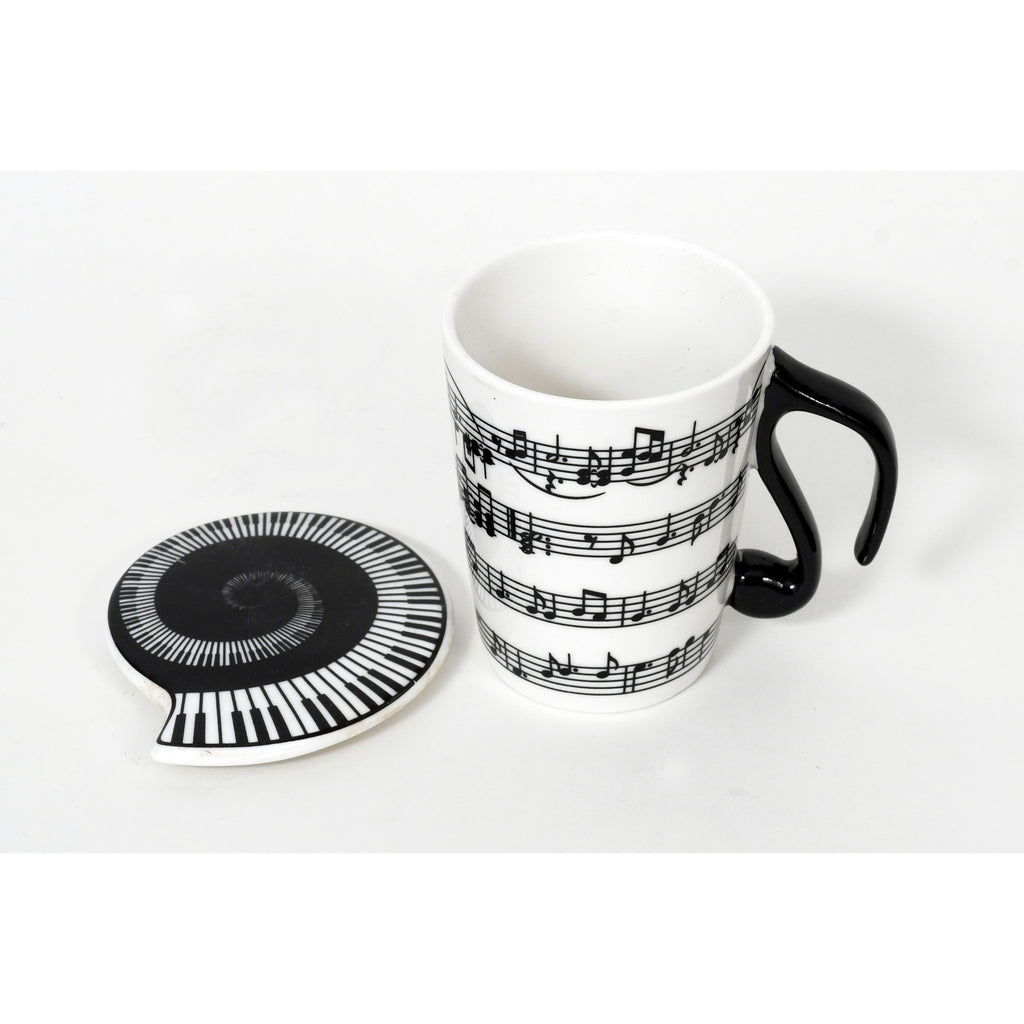 Tazón con diseños musicales