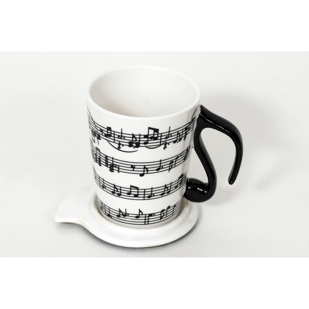 Tazón con diseños musicales