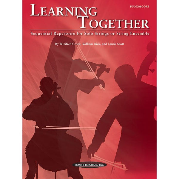 Partituras Learning Together Piano Acompañamiento