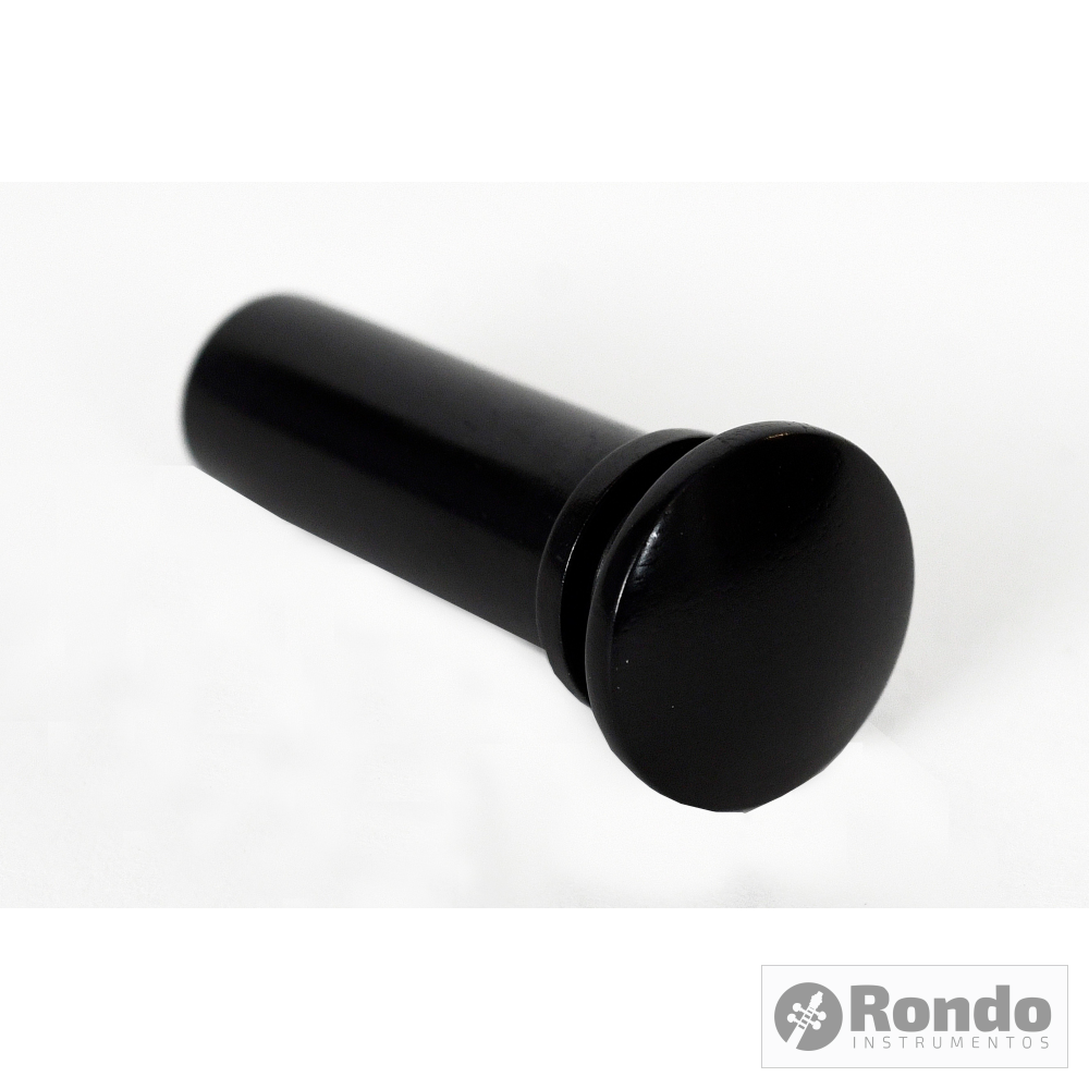 Botón de ébano para violín Liso Accesorios de cuerdas
