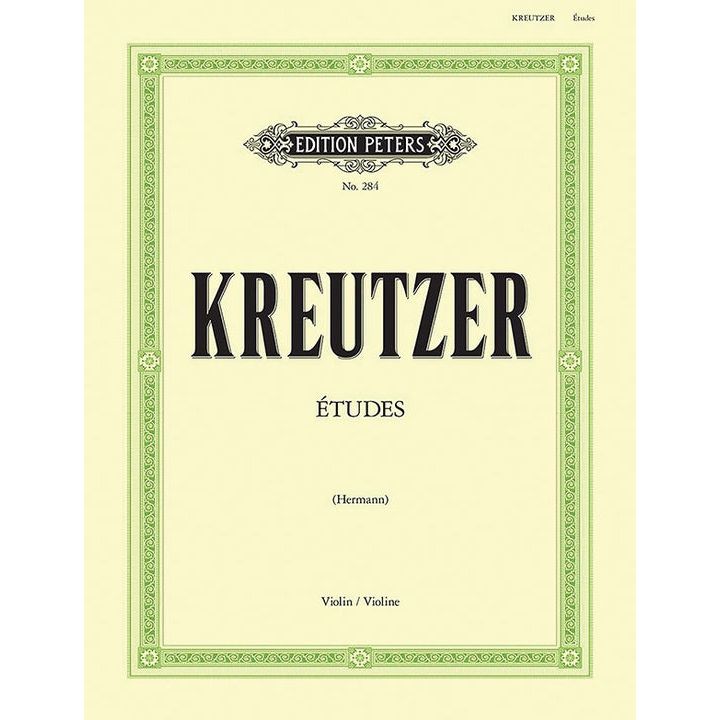 Kreutzer Partituras Violin