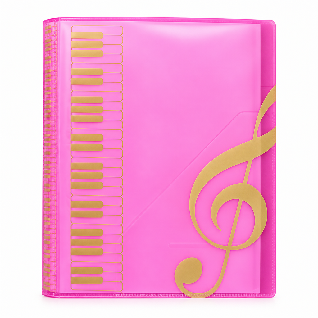 Carpeta con fundas plásticas