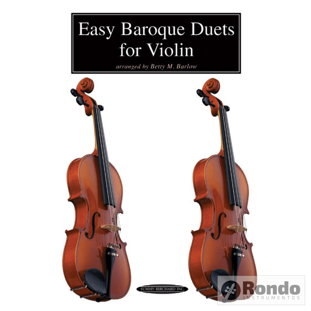 Dúos Barrocos Fáciles Para Violín Partituras Violin