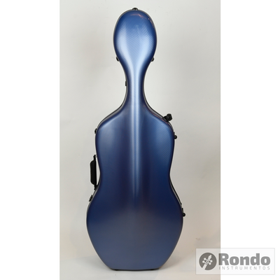Estuche para violoncello Fibra Azul Estuche para cello