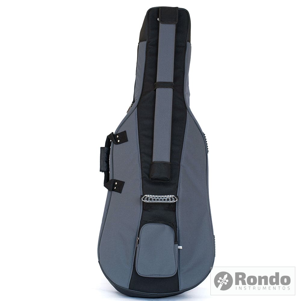 Funda De Cello Profesional Bgc220 4/4 / Gris