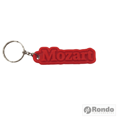 Llavero Compositor Mozart / Rojo Souvenir