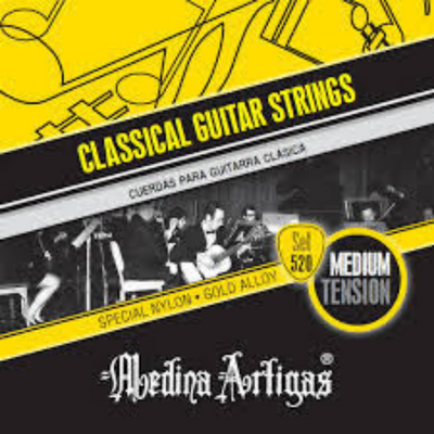 Cuerdas De Guitarra Medina Artigas Accesorios Musicales