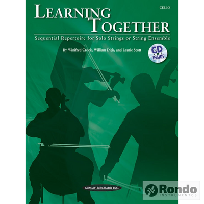 Partituras Learning Together Cello