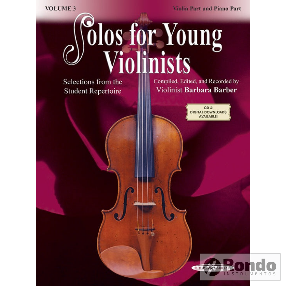 Solos Para Jovenes Violinistas Volumen 3 Partitura Violin