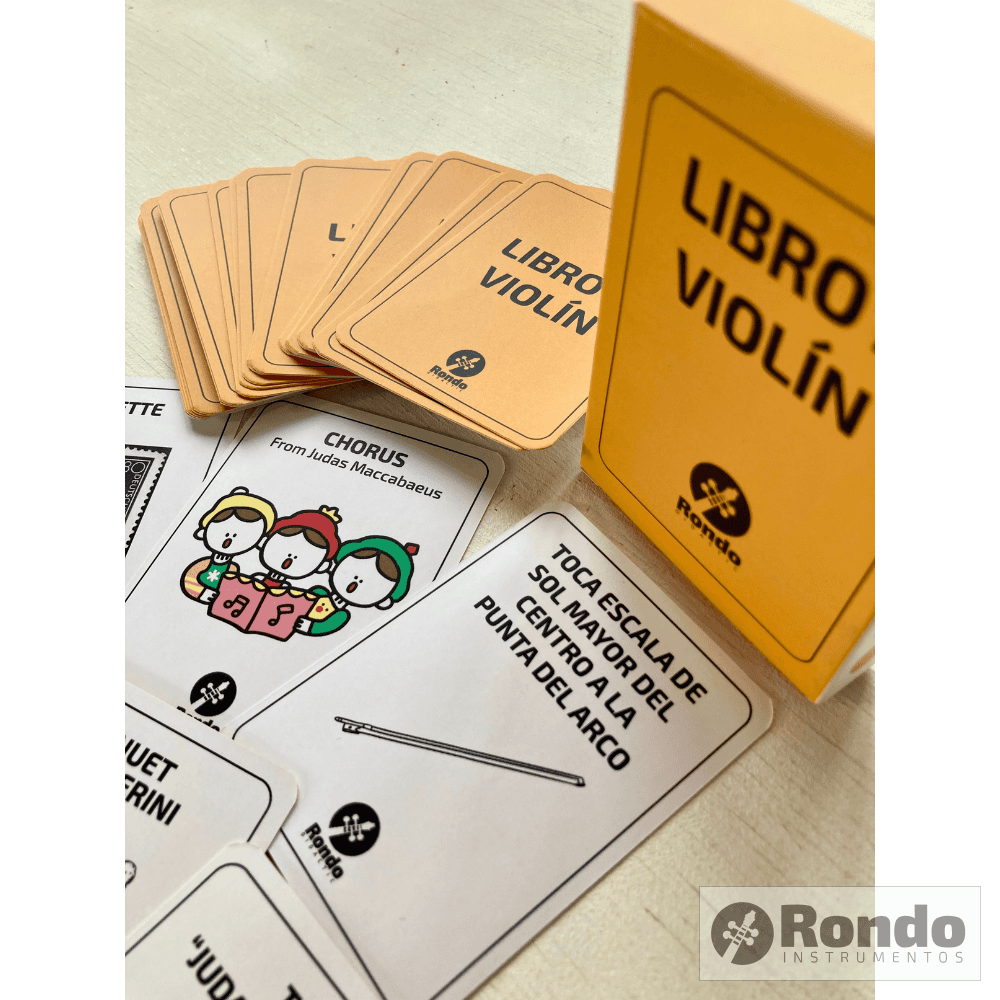 Tarjetas De Practica Libro 2 Violin Suzuki