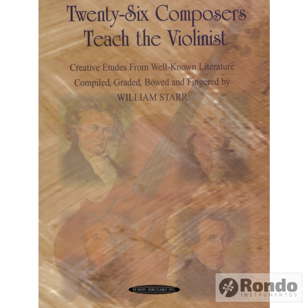 Twenty-Six Composers teach the Violinist Partitura violin