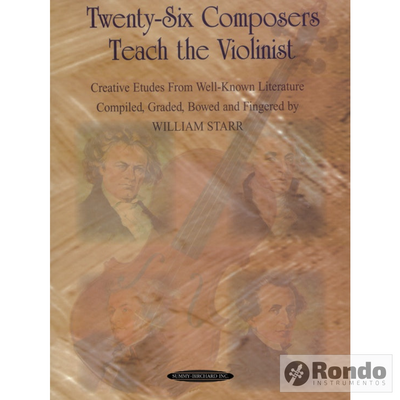 Twenty-Six Composers teach the Violinist Partitura violin