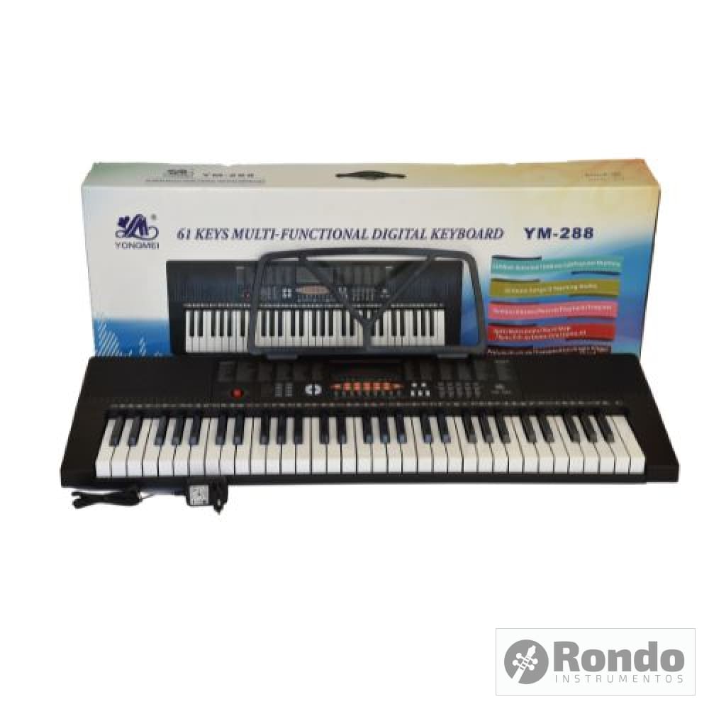 Teclado 61 Notas Instrumentos Escolares